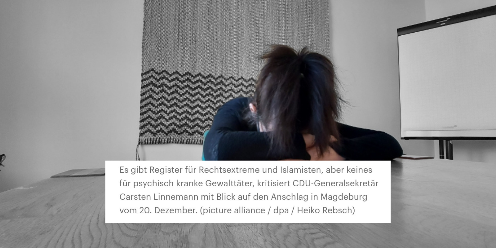 Register für psychisch Kranke? – Linnemanns Vorschlag ist ein Rückschlag!